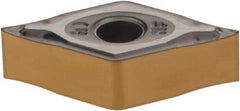 Iscar - DNMG331 NF Grade IC807 Carbide Turning Insert - TiAlN Finish, 55° Diamond, 3/8" Inscr Circle, 3/16" Thick, 1/64" Corner Radius - Benchmark Tooling