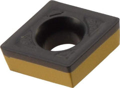 Iscar - CCMT3-1 WG Grade IC8250 Carbide Turning Insert - TiCN/Al2O3/TiN Finish, 80° Diamond, 3/8" Inscr Circle, 5/32" Thick, 1/64" Corner Radius - Benchmark Tooling