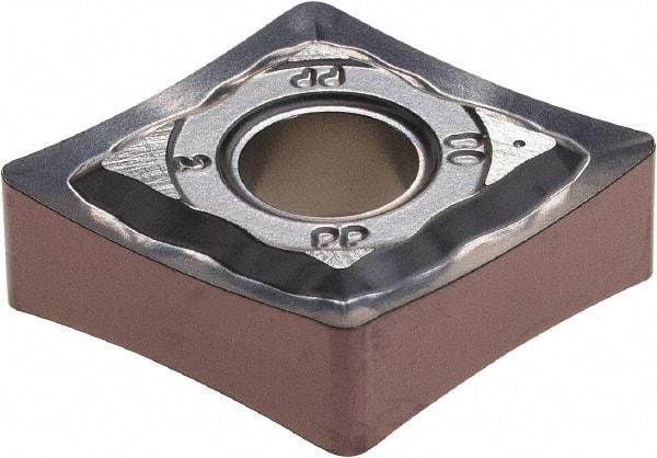 Iscar - CNMG432 PP Grade IC806 Carbide Turning Insert - TiAlN Finish, 80° Diamond, 1/2" Inscr Circle, 3/16" Thick, 1/32" Corner Radius - Benchmark Tooling