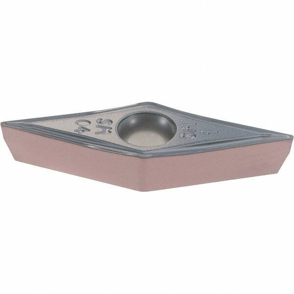 Iscar - VCMT331 SM Grade IC806 Carbide Turning Insert - TiAlN Finish, 35° Diamond, 3/8" Inscr Circle, 3/16" Thick, 1/64" Corner Radius - Benchmark Tooling
