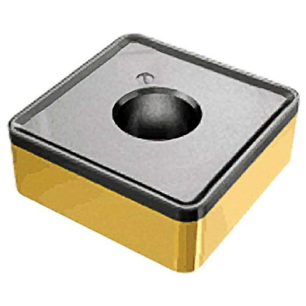 Iscar - SNMM866 H5P Grade IC8250 Carbide Turning Insert - TiCN/Al2O3/TiN Finish, 90° Square, 1" Inscr Circle, 3/8" Thick, 3/32" Corner Radius - Benchmark Tooling