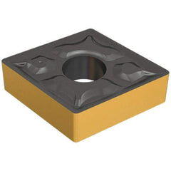 Iscar - CNMG433 TF Grade IC6015 Carbide Turning Insert - TiCN/Al2O3/TiN Finish, 80° Diamond, 1/2" Inscr Circle, 3/16" Thick, 3/64" Corner Radius - Benchmark Tooling