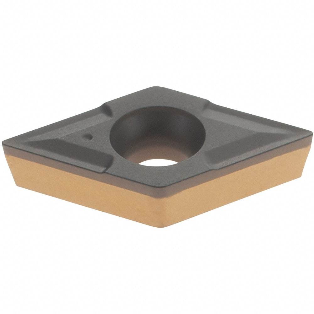 Iscar - DCMT2-0 Grade IC8150 Carbide Turning Insert - TiCN/Al2O3 Finish, 55° Diamond, 1/4" Inscr Circle, 3/32" Thick, 0.008" Corner Radius - Benchmark Tooling