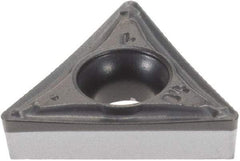 Iscar - TCMT2-1 SM Grade IC5010 Carbide Turning Insert - TiCN/Al2O3/TiN Finish, 60° Triangle, 1/4" Inscr Circle, 3/32" Thick, 1/64" Corner Radius - Benchmark Tooling