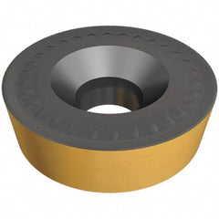 Iscar - RCMX250700 NR Grade IC8250 Carbide Turning Insert - TiCN/Al2O3/TiN Finish, Round, 25mm Inscr Circle, 5/16" Thick - Benchmark Tooling