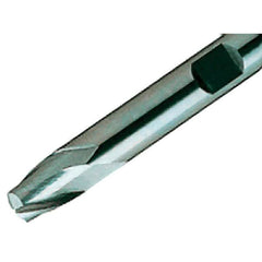 Iscar - 2mm, 3mm LOC, 6mm Shank Diam, 50mm OAL, 2 Flute, Solid Carbide Square End Mill - Single End, TiAlN Finish, Spiral Flute, 30° Helix, Centercutting, Right Hand Cut, Right Hand Flute - Benchmark Tooling