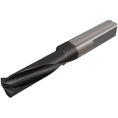 Iscar - 24mm Cutting Depth, 8mm Diam, Internal/External Thread, Solid Carbide, Single Point Threading Tool - TiAlN/TiN Finish, 57mm OAL, 8mm Shank Diam, 0.06" Projection from Edge, 0.9 to 1.5mm Pitch, 60° Profile Angle - Exact Industrial Supply