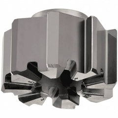 Iscar - 1/2" Head Diam RM-BNT5-3D-0.625C, RM-BNT5-5D-0.625C, RM-BNT5-8D-.625C Modular Reamer Head - Benchmark Tooling