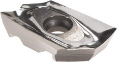 Iscar - HM90 AXCR150502 P Grade IC28 Carbide Milling Insert - Uncoated, 0.197" Thick, 0.2mm Corner Radius - Benchmark Tooling