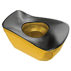 Iscar - ADKT1505 FF Grade IC330 Carbide Milling Insert - TiCN/TiN Finish, 0.244" Thick, 2.7mm Corner Radius - Benchmark Tooling