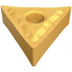 Iscar - TNGG330.5 PP Grade IC907 Carbide Turning Insert - TiAlN Finish, 60° Triangle, 3/8" Inscr Circle, 3/16" Thick, 0.008" Corner Radius - Benchmark Tooling