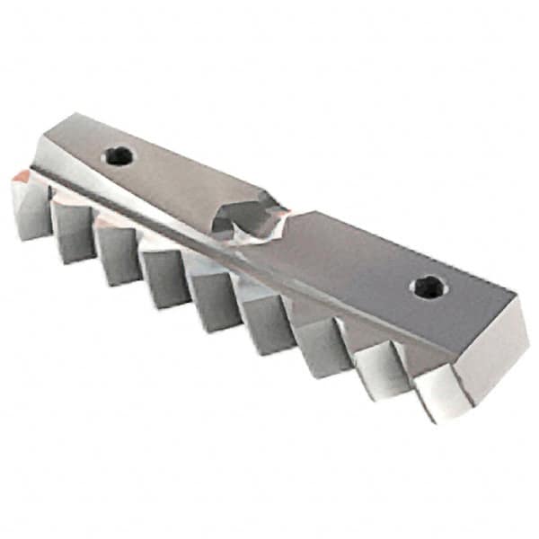 Iscar - 8 TPI, Internal/External Thread, NPT Standard, MTH IC908 Grade Thread Mill Insert - Carbide, TiAlN Coating - Benchmark Tooling