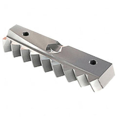 Iscar - 8 TPI, Internal/External Thread, NPT Standard, MTH IC908 Grade Thread Mill Insert - Carbide, TiAlN Coating - Benchmark Tooling