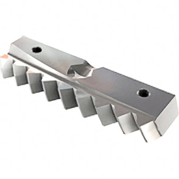 Iscar - 7 TPI, Internal/External Thread, UN Standard, MTH IC908 Grade Thread Mill Insert - Carbide, TiAlN Coating - Benchmark Tooling