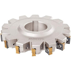 Iscar - 12 Inserts, 160mm Cut Diam, 40mm Arbor Diam, 12.5mm Max Depth of Cut, Indexable Square-Shoulder Face Mill - 0/90° Lead Angle, 63mm High, T490 LN.. 1306 Insert Compatibility, Series Helitang - Benchmark Tooling