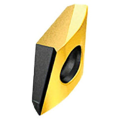 Iscar - T290 LNMT100405 Grade IC5100 Carbide Milling Insert - TiCN/Al2O3 Finish, 0.3504" Thick, 0.5mm Corner Radius - Benchmark Tooling