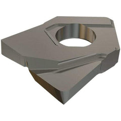 Iscar - HTRD200-R2.0 QF Grade IC908 Carbide Milling Insert - TiAlN Finish, 4.65mm Thick, 2mm Corner Radius - Benchmark Tooling