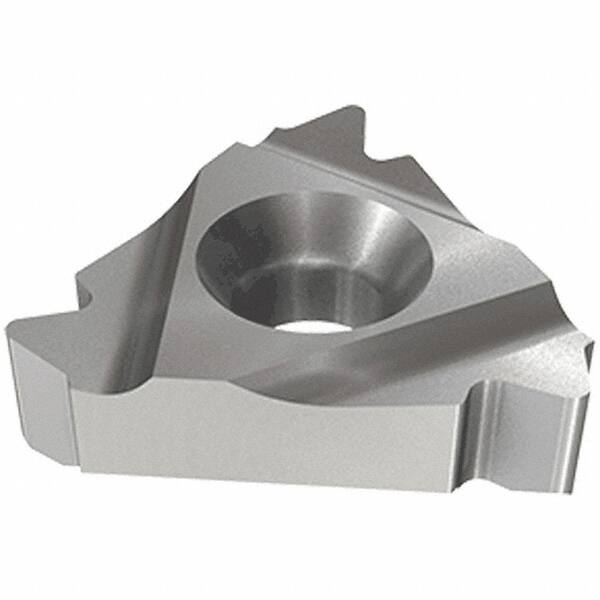 Iscar - 27ER External Right Hand 4 API Laydown Threading Insert - Grade IC250, TiCN/TiN Coated Carbide, 15.88mm Inscribed Circle - Benchmark Tooling