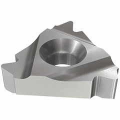 Iscar - 27ER External Right Hand 4 API Laydown Threading Insert - Grade IC250, TiCN/TiN Coated Carbide, 15.88mm Inscribed Circle - Benchmark Tooling