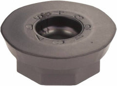 Iscar - OFMW0706 FF Grade IC908 Carbide Milling Insert - TiAlN Finish, 0.315" Thick, 0.803" Inscribed Circle - Benchmark Tooling