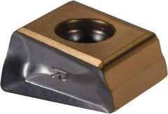 Iscar - T490 LNAR1306 Grade IC330 Carbide Milling Insert - TiCN/TiN Finish, 0.512" Thick, 0.8mm Corner Radius - Benchmark Tooling