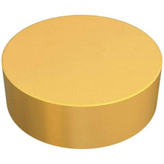 Iscar - RNG65 T Grade IW7 Ceramic Turning Insert - Uncoated, Round, 3/4" Inscr Circle, 5/16" Thick - Benchmark Tooling