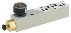 Parker - 15407-2 Solenoid Valve Sandwich Regulator - Use with HB Series Solenoid Valves - Benchmark Tooling