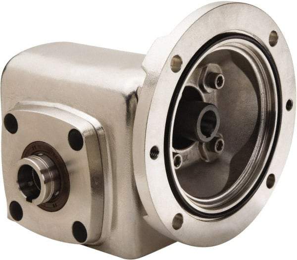 Boston Gear - 2.06 Centerline Distance, 20:1, 88 RPM Output, 1.4 Input Horsepower, 892 Lbs. Max Torque, Speed Reducer - Part No. SSHF72120KB5HSP20, 1-1/4" Shaft Diam, Hollow Shaft, 5/8" Bore, 4.34" High, 56C NEMA - Benchmark Tooling