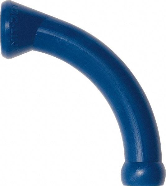 Loc-Line - 1/4" Hose Inside Diam, Coolant Hose Extended Elbow - For Use with Loc-Line Modular Hose System - Benchmark Tooling