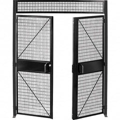 Folding Guard - Temporary Structure Doors Type: Hinged Door Width (Feet): 8 - Benchmark Tooling