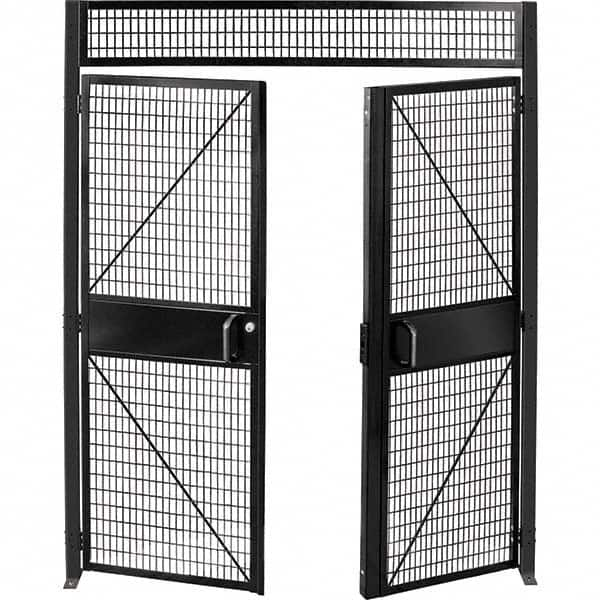 Folding Guard - Temporary Structure Doors Type: Hinged Door Width (Feet): 6 - Benchmark Tooling