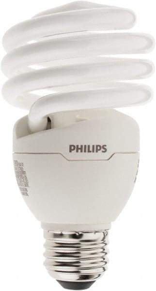 Philips - 23 Watt Fluorescent Residential/Office Medium Screw Lamp - 2,700°K Color Temp, 1,600 Lumens, 120 Volts, EL/mDT, 10,000 hr Avg Life - Benchmark Tooling