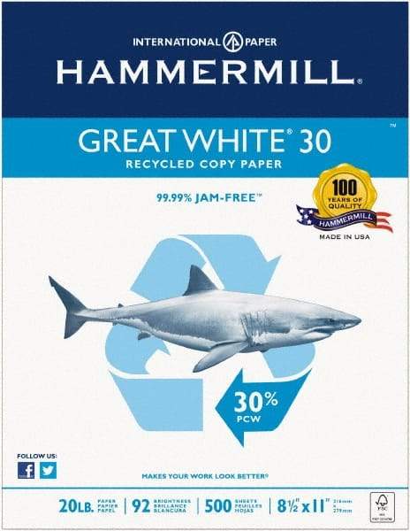 Hammermill - White Copy Paper - Use with Laser Printers, Copiers, Plain Paper Fax Machines - Benchmark Tooling