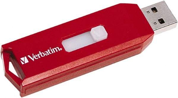 Verbatim - 4GB Red Flash Drive - Use with Windows Vista, 7 - Benchmark Tooling