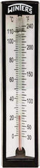 Winters - 30 to 240°F, Industrial Thermometer with Standard Thermowell - 2 Inch Immersion Length, 1-7/8 Inch Stem Length, 6 Inch Long, 1/2 Inch Thread - Benchmark Tooling