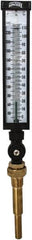 Winters - 30 to 240°F, Industrial Thermometer with Standard Thermowell - 5 Inch Immersion Length, 6 Inch Stem Length, 20 Inch Long, 3/4 Inch Thread - Benchmark Tooling