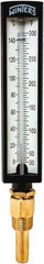 Winters - 30 to 300°F, Industrial Thermometer with Standard Thermowell - 2 Inch Immersion Length, 1.825 Inch Stem Length, 10 Inch Long, 1/2 Inch Thread - Benchmark Tooling