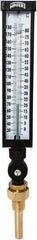 Winters - 30 to 180°F, Industrial Thermometer with Standard Thermowell - 3 Inch Immersion Length, 3-1/2 Inch Stem Length, 17 Inch Long, 3/4 Inch Thread - Benchmark Tooling