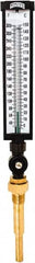 Winters - 30 to 300°F, Industrial Thermometer with Standard Thermowell - 5 Inch Immersion Length, 6 Inch Stem Length, 20 Inch Long, 3/4 Inch Thread - Benchmark Tooling