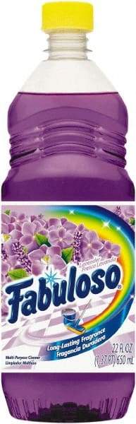 Fabuloso - 22 oz Bottle All-Purpose Cleaner - Liquid, Lavender - Benchmark Tooling