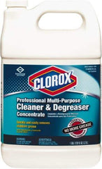 Clorox - 1 Gal Bottle Cleaner/Degreaser - Liquid, Citrus - Benchmark Tooling