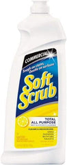 Soft Scrub - 36 oz Bottle All-Purpose Cleaner - Liquid, Lemon - Benchmark Tooling