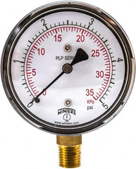 Winters - 5 psi, Pressure Test Gauge and Calibrator - 2-1/2 Inch Diameter - Benchmark Tooling