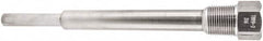 Winters - 10 Inch Overall Length, 3/4 Inch Thread, 316 Stainless Steel Thermowell - 7-1/2 Inch Insertion Length - Benchmark Tooling