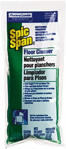 Spic & Span - Packet Cleaner - Use on Resilient Flooring - Benchmark Tooling