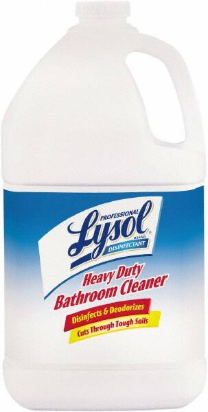 Lysol - 1 Gal Jug Liquid Bathroom Cleaner - Lime Scent, Disinfectant, General Purpose Cleaner - Benchmark Tooling