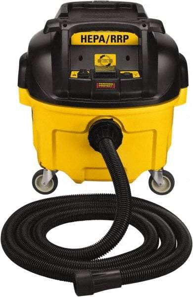 DeWALT - 8 Gal, Plastic Tank, Vacuum - 15 Amps - Benchmark Tooling