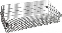 Quantum Storage - Wire Basket Unit - 24" Wide x 18" Deep x 10" High, - Benchmark Tooling