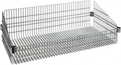 Quantum Storage - Wire Basket Unit - 36" Wide x 24" Deep x 10" High, - Benchmark Tooling