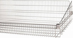 Quantum Storage - Wire Basket Unit - 60" Wide x 24" Deep x 10" High, - Benchmark Tooling